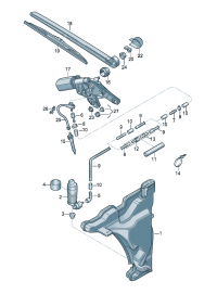 8W9955425-Wiper blade