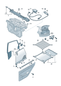 8E5861333-Glass door Roller shade
