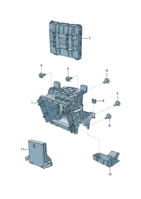 5C5937087F-Comfortable/portable system, Gateway Control unit (BCM)