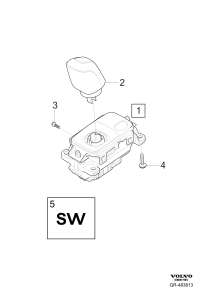 32335747-Retainer, shift lever