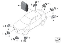 66209312619-Red ultrasonic sensor