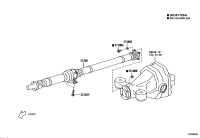 SU00300658-SHAFT ASSY, PROPELLER W/CENTER BEARING
