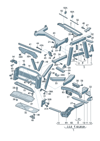 427814291TA-Rail assy-tail