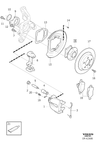 31658082-CASE,RR AXLE SHAFT BEARING
