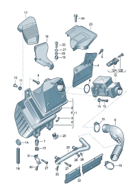 06B133837D-Filter-air FUER FAHRZEUGEINSATZ IN KALTEN KLIMAZONEN