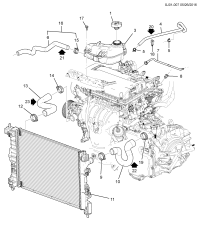 95048411-Radiator reserve tank