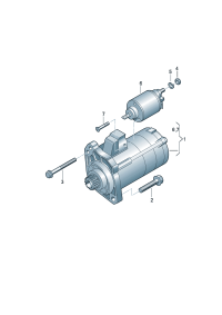 06E911021E-STARTER 12V/1KW/10T-JEETA III
