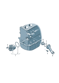 06F121011X-WATER PUMP/A3/A4/A6/JET/PST/11