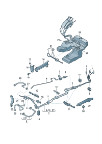 7L8201080Q-Fuel line & Pipe-exhaust  Cooperate as needed: