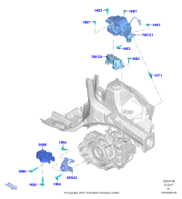 GD9Z7M125B-BRACKET,HARNESS