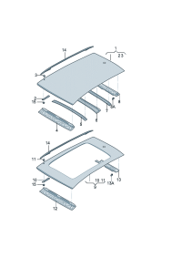 2GG860033-Rack assy-roof rack
