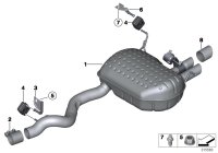18307646431-Muffler complete