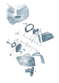 510945093M-Taillight & Lamp, fog  (For traffic only)