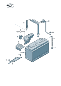 000915105CC-Battery, filled, charging