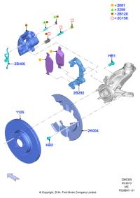 EJ7Z1125A-Disc-brake (4WD)