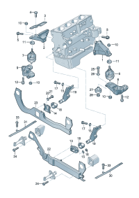 8E0199305A-BRACKET ASSY-AIR INTAKE