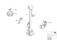71121182239-Bracket vehicle lifter fr