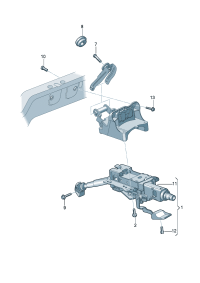 5ND419502G-Steering column Band mecha  D-26.05.2017