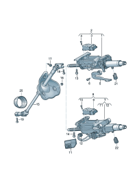 4M1419502N-Steering column D-05.12.2016 -09.03.2020