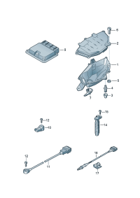 4GD907355-Housing, control unit