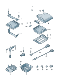 8J0907115N-Control unit-gasoline Can also be used: