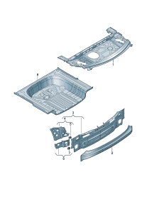 8V5813512-Piece r, cowl top