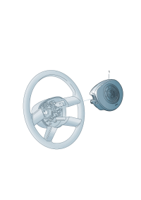 6QD880201-Air bag unit assy Steering wheel