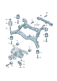 80A505145D-MOUNTING ENGINE RHT-A6