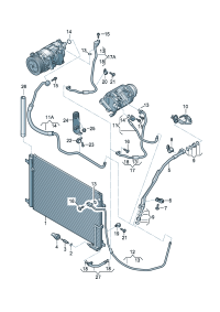 4H0260403D-Condenser, a/c Add-contain position: