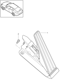 298721507F-Actuator, throttle For w/mix drive Vehicle   D-MJ 2014