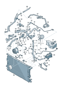 4H0121034F-Coolant pipe