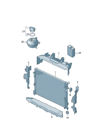 30G121330A-SUPPORT ASSY, INSULATOR