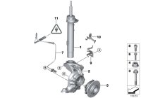 34526770629-Bracket-ABS/BVA pipe lh