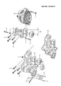 24539534-TENSIONER-TIMING BELT