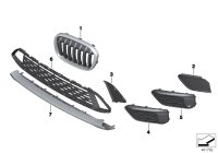 51117383365-GRILL FRT LH X5