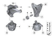 22116775911-Engine stay lh