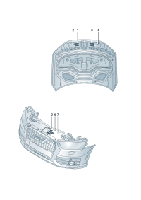 8K0010520-Plate, symbol Fan, radiator Callout with the following language:   D  -13.04.2015