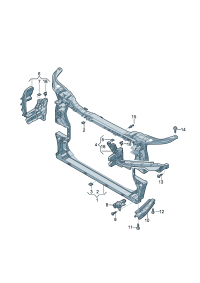 80D805594A-Bracket, frt w/water Bracket, cooler  D-23.09.2019