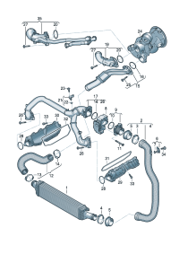 8W0145805AE-Intercooler-w204/w204 D-24.09.2018