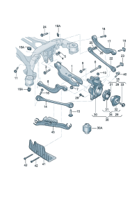 80D505323-Track control arm frt rh Aluminium alloys