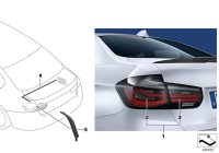 63212450105-Taillight BMW M high performance kit