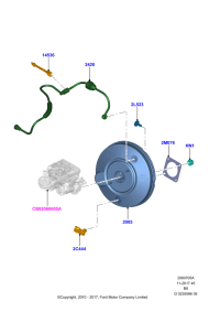 AV612005JE-Booster assy-brake (2.0L ECOBOOST (240 PS))