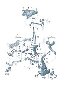 4K0407151-PORSCHE MACAN CONTROL ARM-LH