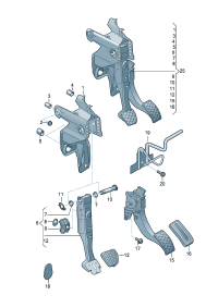 5Q1723142F-Pedal-brake  Unavailable Use at location: D  -30.05.2016