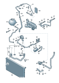 1K0122291L-RADIATOR HOSE CNCTNG CLIP