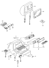 4C0088123-Player, DVD Remote, DVD player