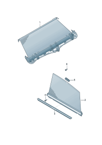 8RD861333-Glass door Roller shade