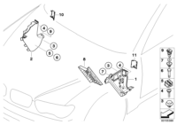 51437013799-Garnish assy-fr side lh