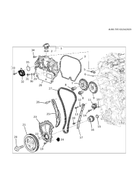 55505568-GUIDE, TIMING CHAIN