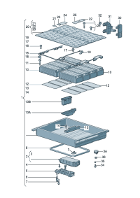 4K0915254C-Box, high voltage battery switch Porsche panamera:  D  -29.03.2021